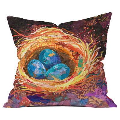 Coussin décoratif extérieur home nest
