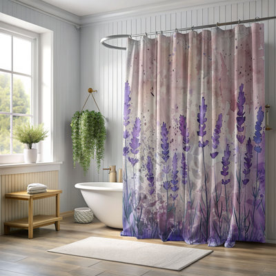Rideau de douche standard 1 pièce Dreamy