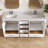 Aura 72'' Fully Assembled Double Bathroom Vanity with Top, Modern Freestanding Vanity Cabinet with White Granite Top and Backsplash-132459893-132459883