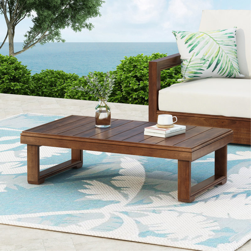 Table basse, Brun