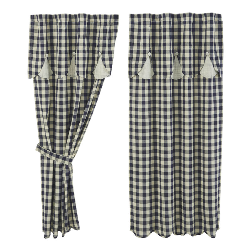 Paire de rideaux obscurcissant 100% coton Jeiri, L 36 po x L 63 po