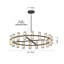36 Inches Luxury Chandeliers Crystal Living Room Decorative Lights Simple Modern Dining Room LED Lighting,For Home Decor