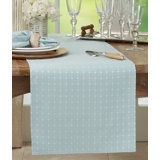Queensbury Box Stitched Table Runner