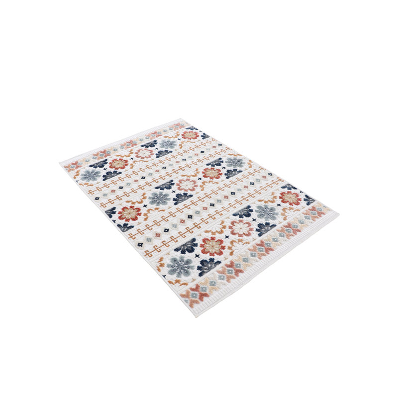 Deja Lufer Cream Indoor / Outdoor Rug, Rectangle 160 x 230cm