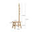 Shoe Stool With Cloth Hanger (Natural)