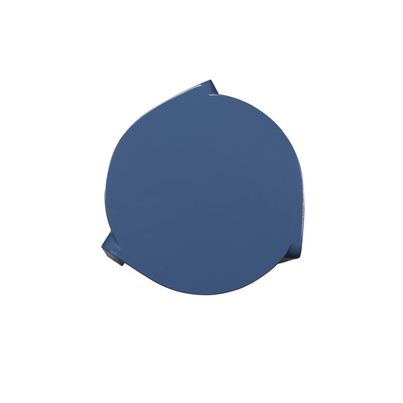Margaux Outdoor Round Side Table, Blue