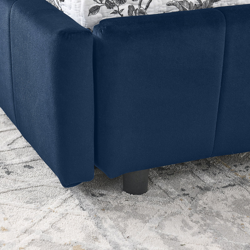 Full Size Upholstered Tufted Storage Daybed With Sturdy Wood Frame And Dual-Function Design For Bedroom Or Living Room Use.