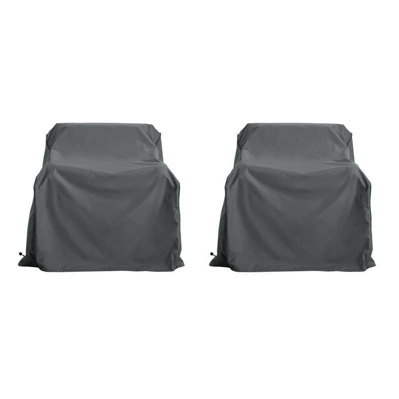 Housses d'extérieur pour fauteuil club, Gris foncé