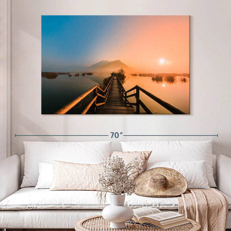 Pont Alvord Sunrise, H 34 po x l 51 po