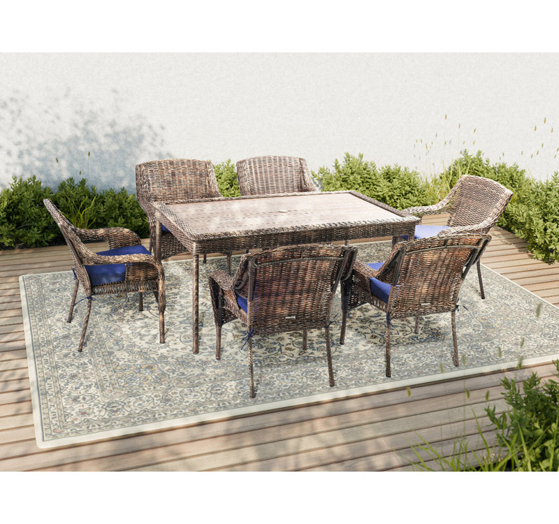  Ensemble repas 7 pièces Krikacy Cambridge