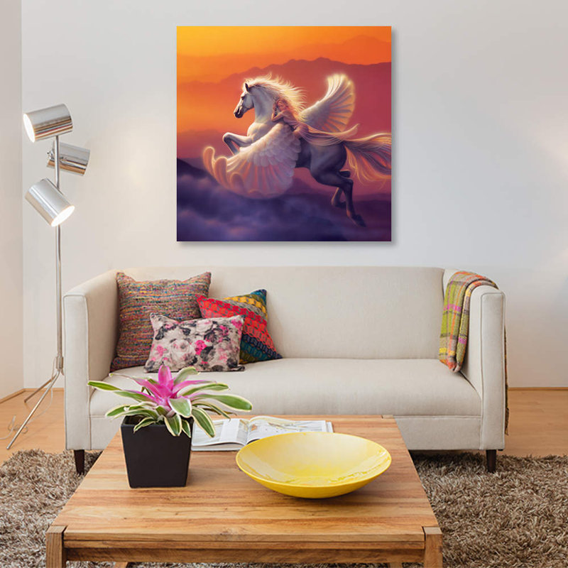 « ailes of a rêve », impression sur toile, H 12 po x l 12 po x P 1,5 po, Toile tendue, Pas de tapis