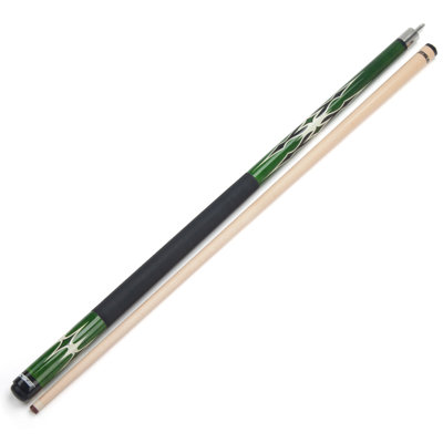 GSE 58" 2-Piece Canadian Maple Hardwood Billiard Pool Cue Stick for Men/Women, House or Commercial/Bar Use