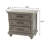 Tymekia 3 - Drawer Nightstand in Gray