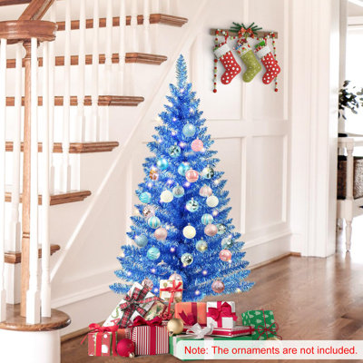 Arbre de Noël artificiel 4 pi, 122 branches, 50 lumières pour l'intérieur
