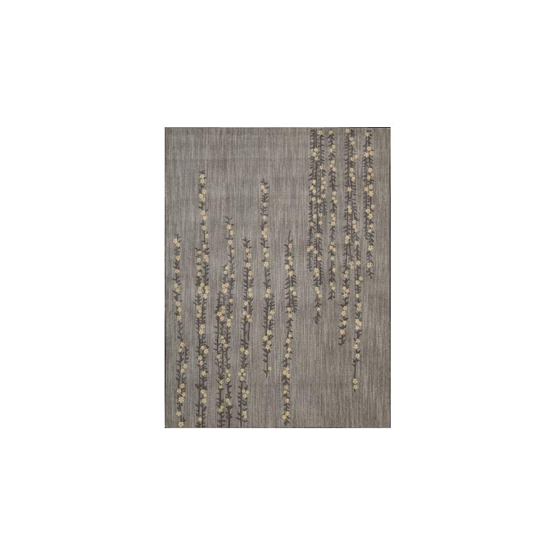 Kindra Wool Floral Indoor Rug, Rectangle 5'6" x 7'5"