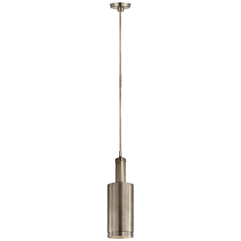 Anders 1 - Light Pendant, Antique Nickel, Antique Nickel, 19.5" H x 6" W x 6" D