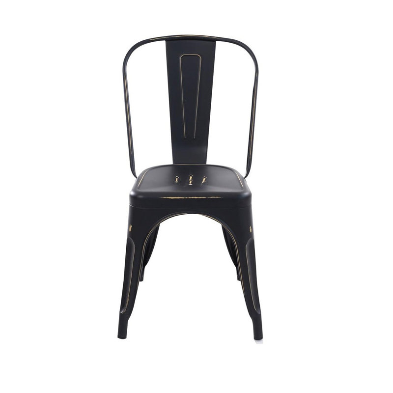 Chaise d'appoint Eastville, Noir