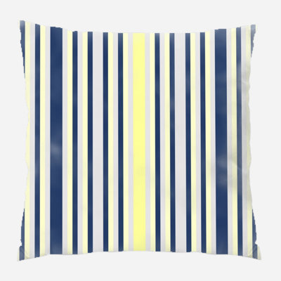 Coussin décoratif rayures