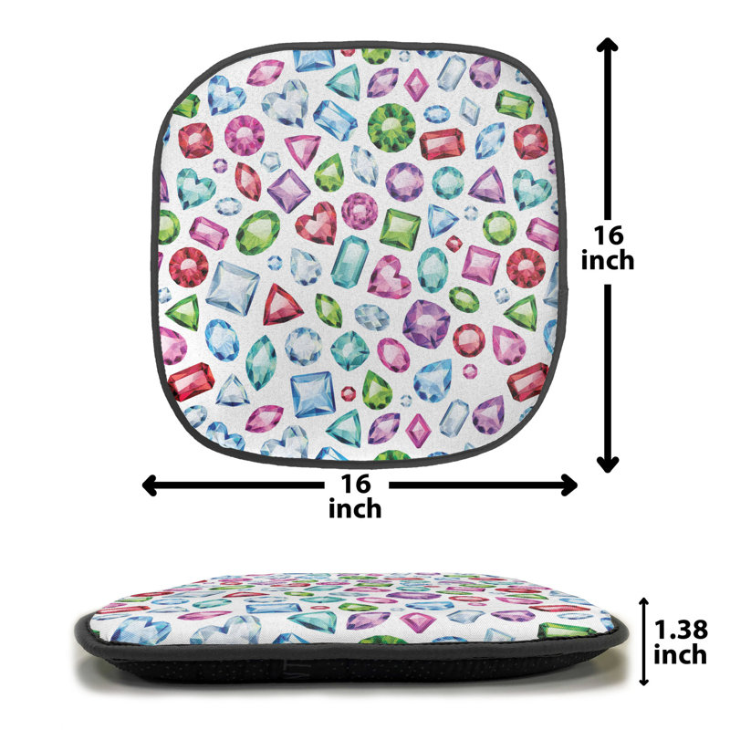 Coussin de siège papillon