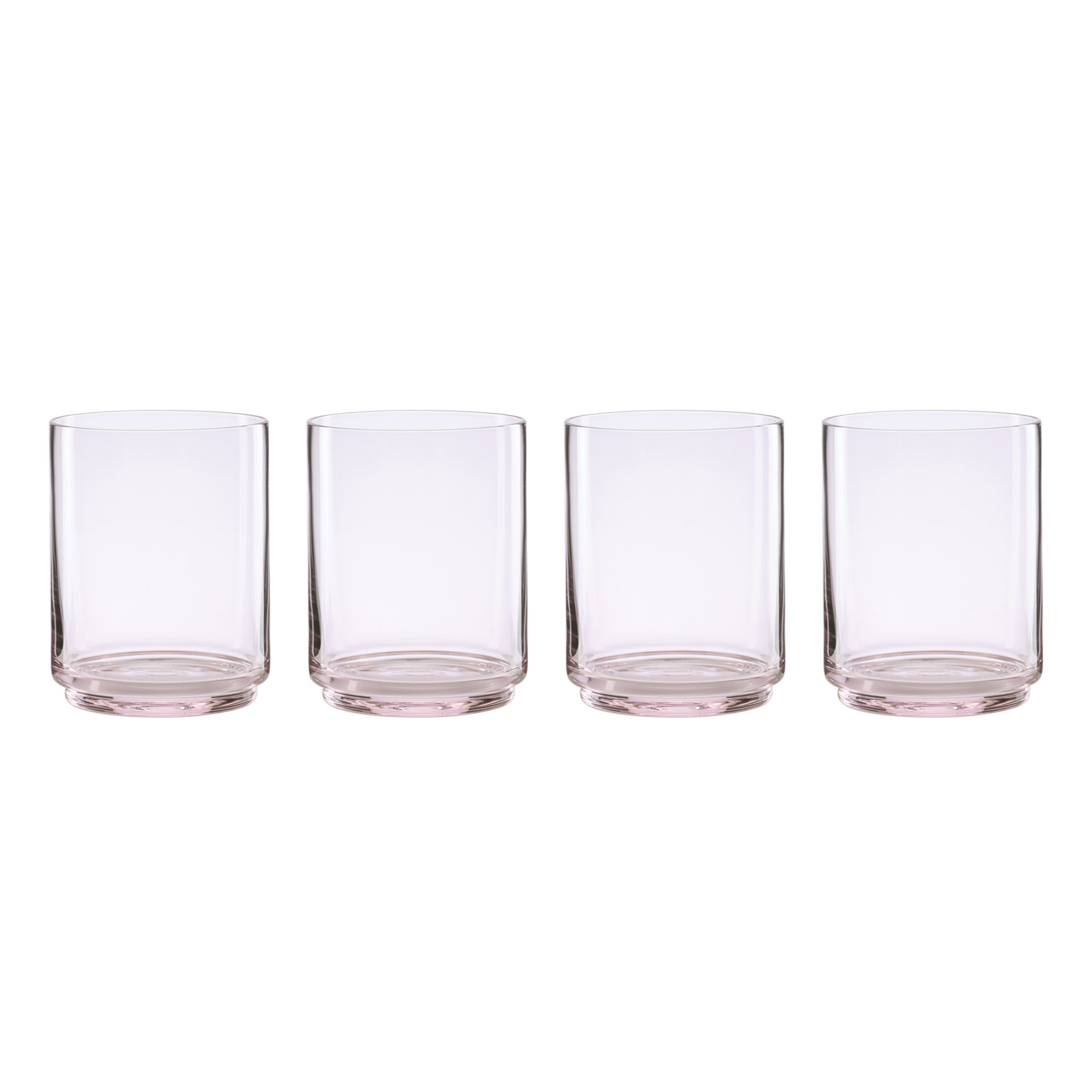 Lenox Tuscany Stackable Coolers, Set of 4, 14 Oz, Blush