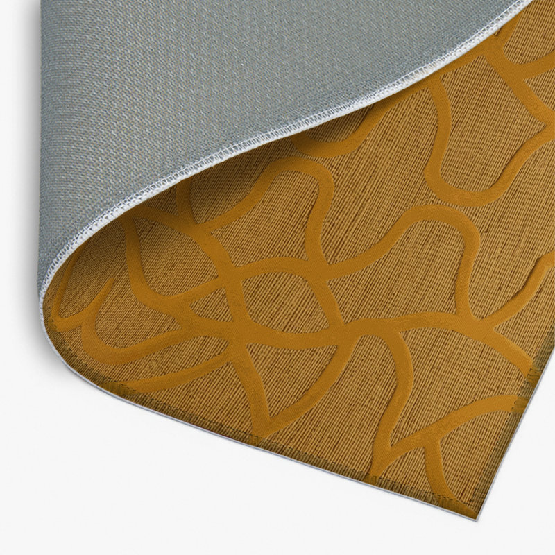 Tapis brun intérieur et extérieur Trellis, Rectangulaire 2 pi x 3 pi