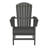 Seashell Upright Adirondack Chair (Set Of 2)-1644548909