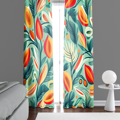 Rideau en polyester Dantavius