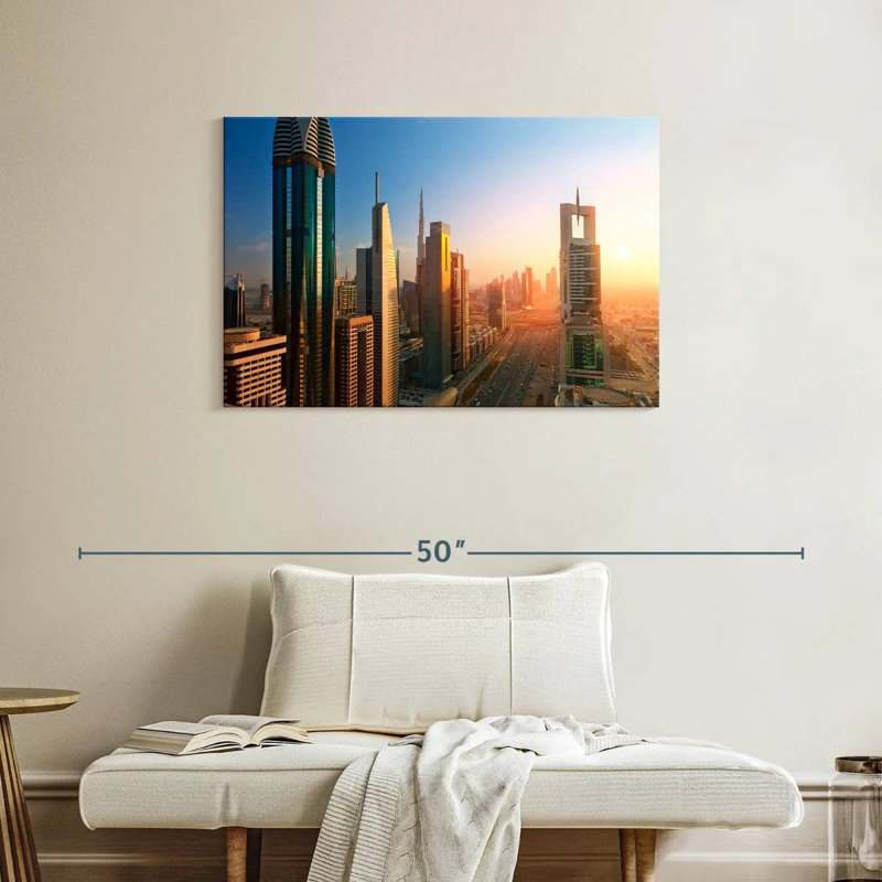 Dubai City Sunset