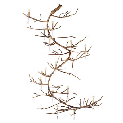 Spiral Branch Chandelier