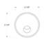 Tilt LED Round Wall Light