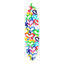 Corey Paige Rainbow Electric Love Decorative Acrylic Surfboard by Oliver Gal