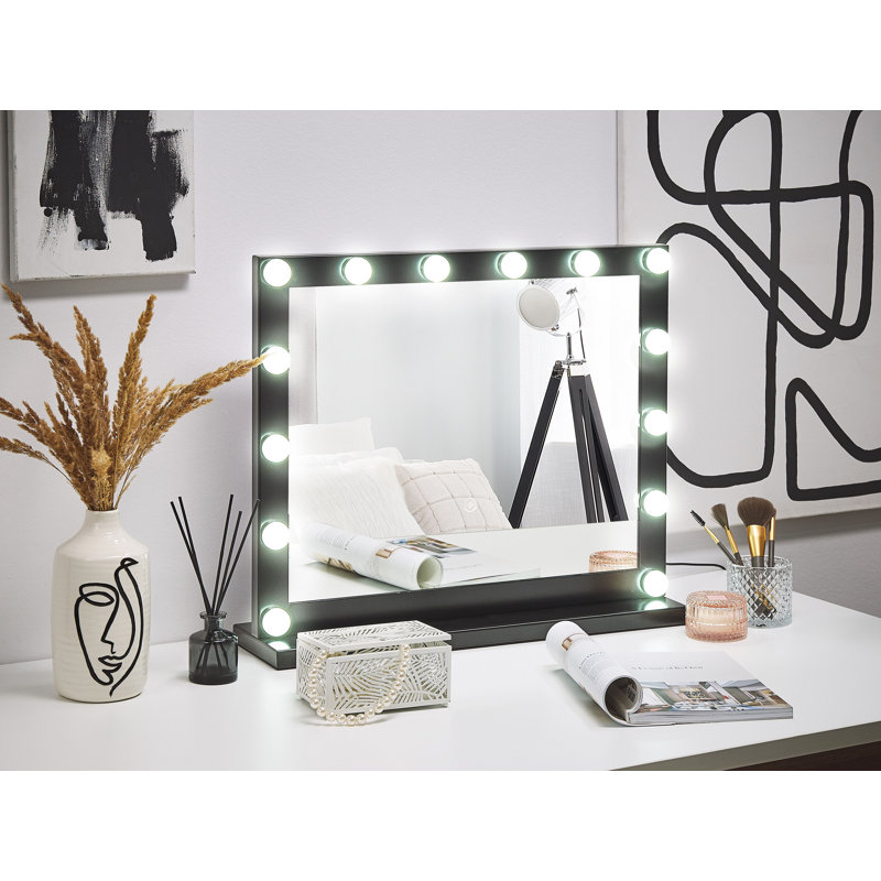 Gundars Metal Flat Wall Mirror