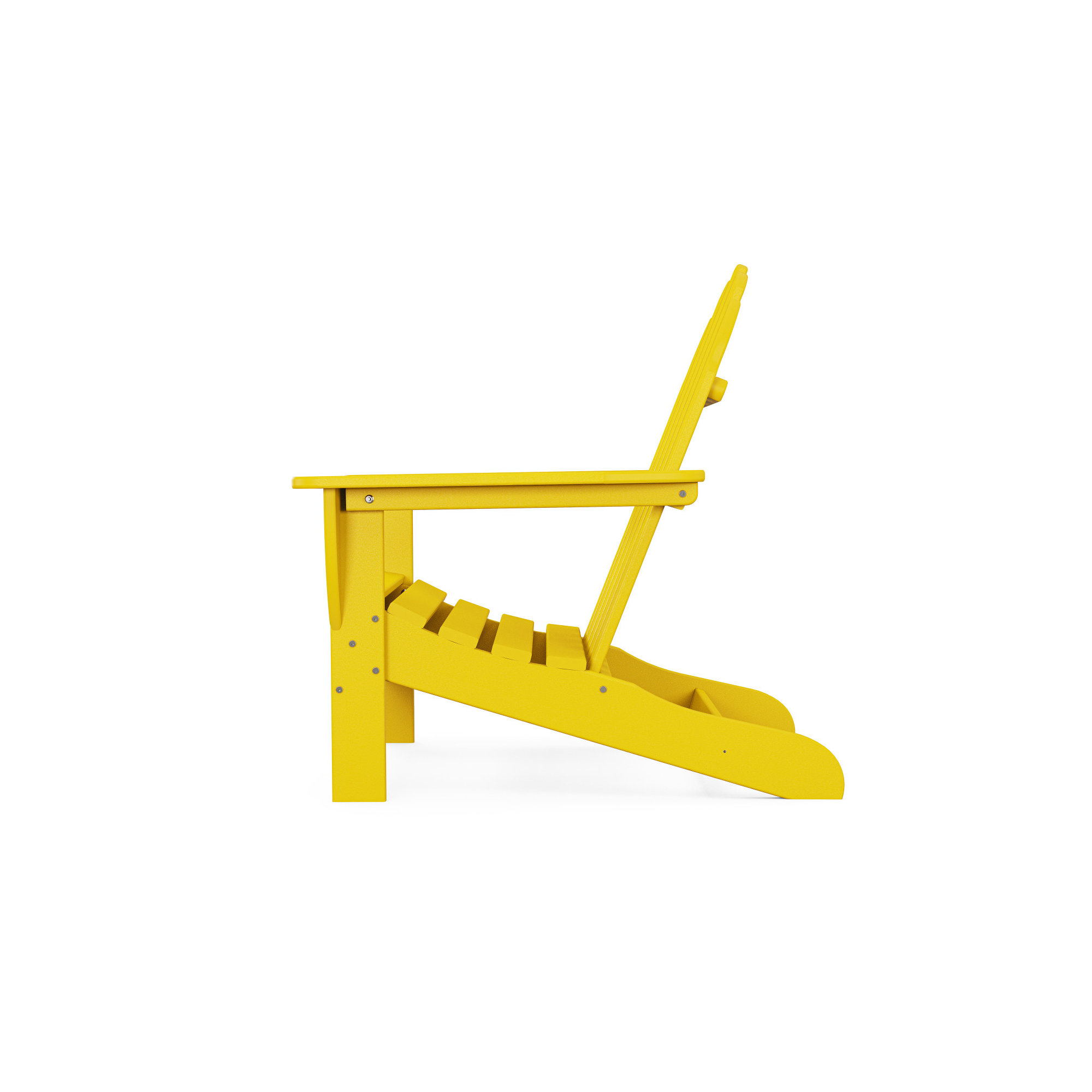 POLYWOOD Classic Adirondack Chair, Lemon