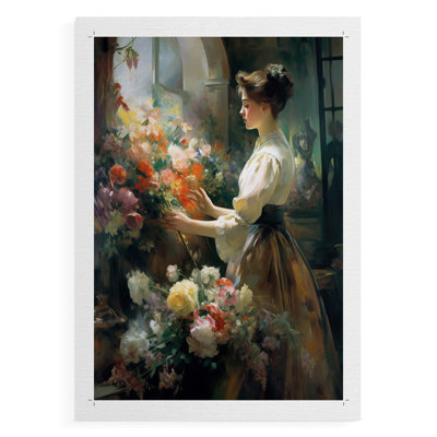 WOMEN Series CDXXV -Canvas Print Only - NOT FRAMED