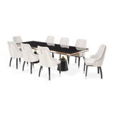 Carmela 9 - Piece Dining Set