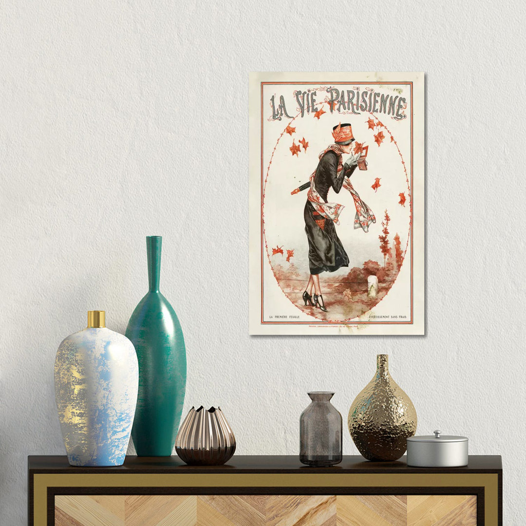 1924 La Vie Parisienne Magazine Cover von Cheri Herouard - Gallery-Wrapped Canvas Giclée