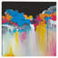 «Colorful Drips» par Willowbrook, reproduction d'art sur toile