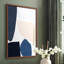 Denim et sable I, reproduction encadrée - bois massif-1930728847-1930728846