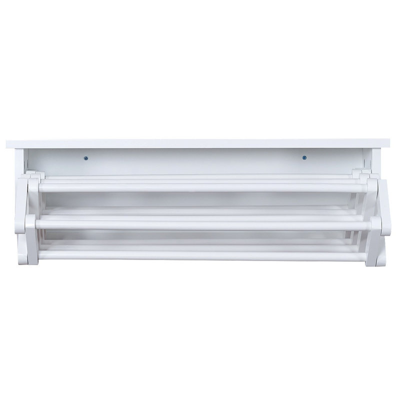 Wood Foldable Wall-Mounted Drying Rack