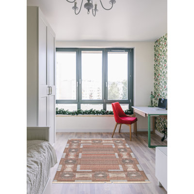 Kilim brun Ankara 5 pi 1 po x 8 pi 1 po