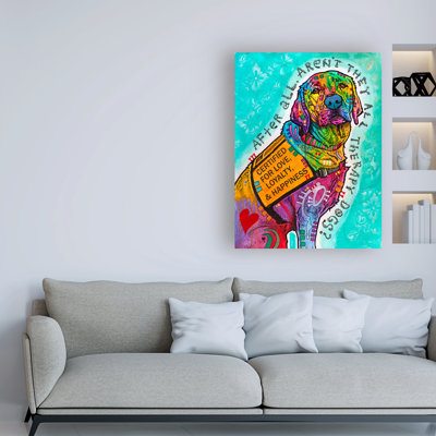 «Certified for Love» par Dean Russo, impression sur toile tendue