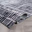 Tapis d'intérieur antidérapant à rayures anthracite, lavable à la machine-164460693