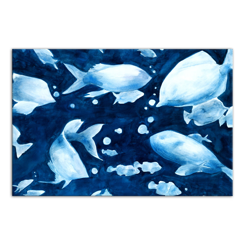 " Fish ", 32" H x 48" W, Wrapped Canvas