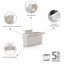 Rangement encastré pour évier Brabantia SinkSide-90388493
