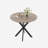 Villasenor 31.5" Modern Round Dining Table, Metal Leg Kitchen Table, Compact Dining Room Table for Small Space, Sturdy Breakfast Nook Table, Affordable Round Table for Apartment, Cafe, and Living Room