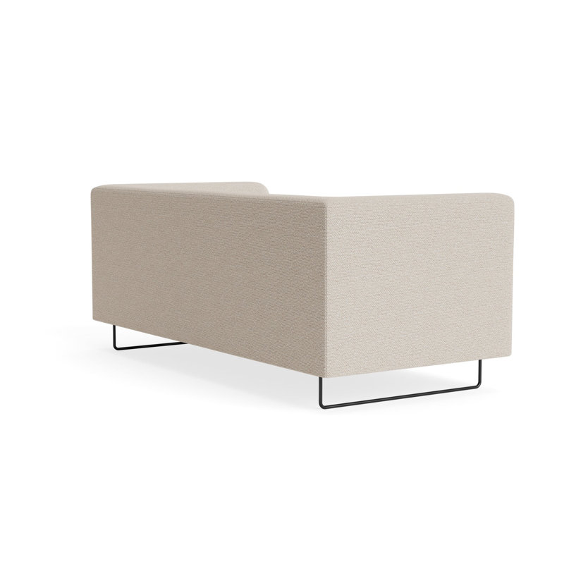 MTO - Bonnie 72" Sofa w/ Black Legs, Sanford Linen