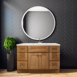 Brookings 48 Inch Bathroom Vanity, Shaker, Solid Wood, Fully Assembled, Sherwin Williams – Design House, 215798