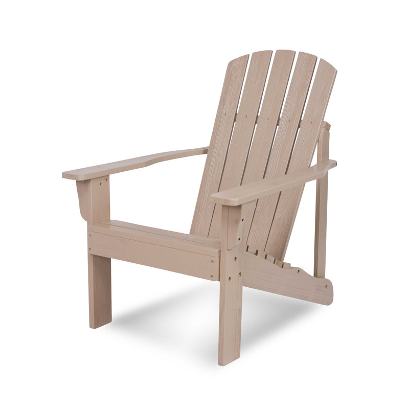 Chaise Adirondack en bois massif Grandview, Graystone