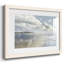 Plage infinie - reproduction encadrée rustique avec tableau mat-89580791