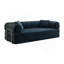 Canapé à compression de 78,8 po, canapé-lit convertible au sol avec accoudoirs avec dossier coussiné, canapé-lit futon confortable, causeuse modulaire désossée, tissu en velours côtelé, pour le salon, la chambre à coucher, bleu-1700759427